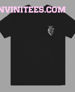 Heart Pattern T-Shirt