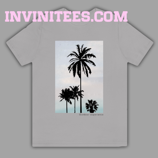 Palm White T-Shirt