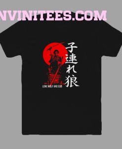 Japan shogun assassin lone-wolf and cub tshirt