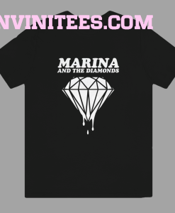 Marina and the diamonds tshirt black