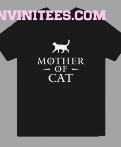 Mother of cats t-shirt