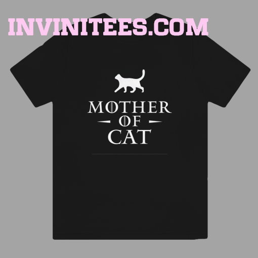 Mother of cats t-shirt