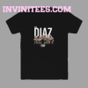 Nate diaz police 209 ufc t-shirt