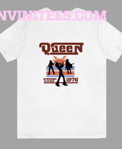 Queen tour 1976 t-shirt