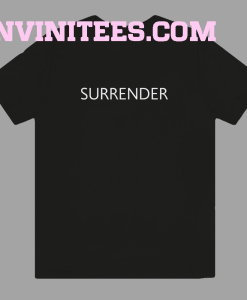 SURRENDER Unisex T-SHIRT black