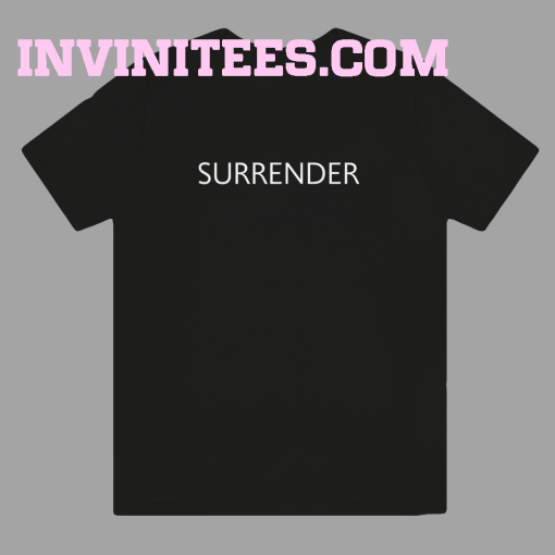 SURRENDER Unisex T-SHIRT black