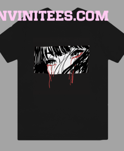 Crying Girl Manga T-shirt