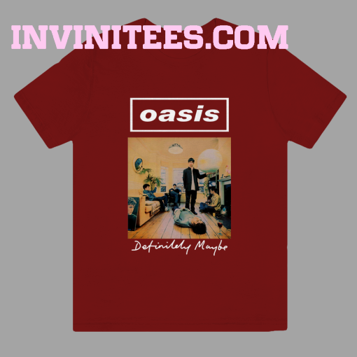 Oasis Band Definitely Maybe T-Shirt