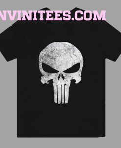 Punisher Skull Grunge T-Shirt