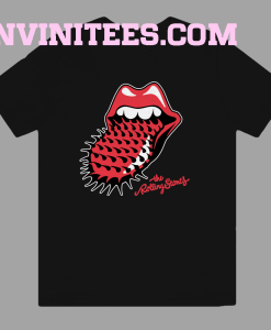 The Rolling Stones Spiked Tongue t shirt