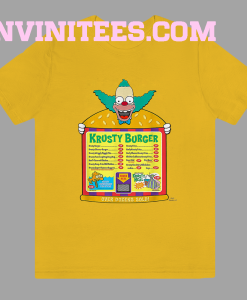 The Simpsons x Krusty Burger T Shirt