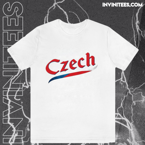 Czech Republic Script World Cup 2022 T Shirt TPKJ1