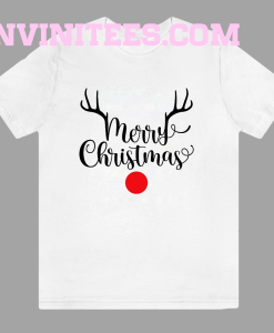 Merry Christmas Reindeer Shirt