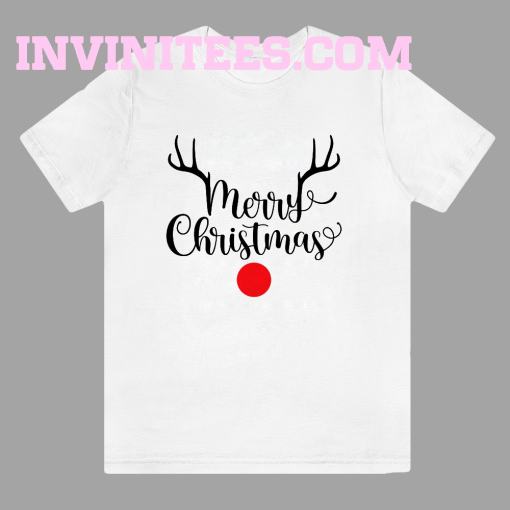 Merry Christmas Reindeer Shirt