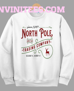 North Pole Christmas Sweatshirt