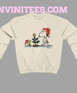 Snoopy tree christmas Sweatshirt