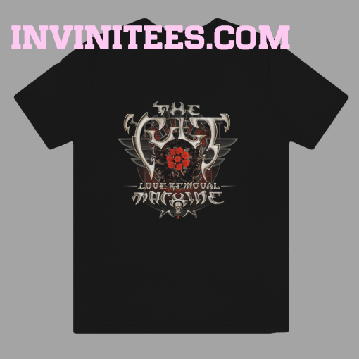 The Cult Love Removal Machine Rock Band Legend T Shirt