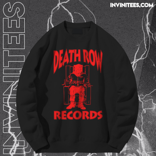 Death Row Records Sweatshirt TPKJ1