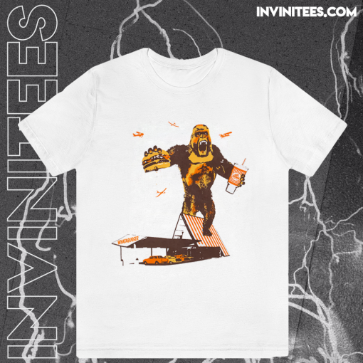 Kingkong Hunger Attack Whataburger T-Shirt TPKJ1