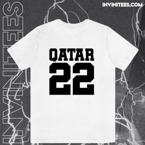 Qatar World Cup Soccer Football 2022 T Shirt TPKJ1