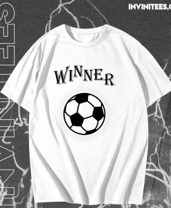 Soccer Winner Goal Champion Soccer Ball Football T Shirt TPKJ1
