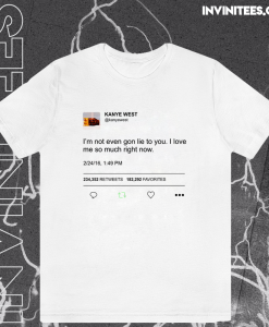 Kanye West Tweet T Shirt TPKJ1