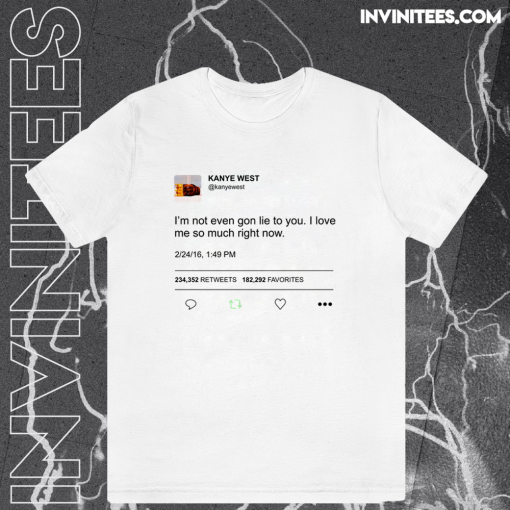 Kanye West Tweet T Shirt TPKJ1