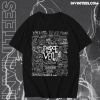Pierce The Veil lyrics T-shirt TPKJ1