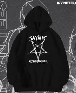 Satanic Motherfucker Back Hoodie TPKJ1