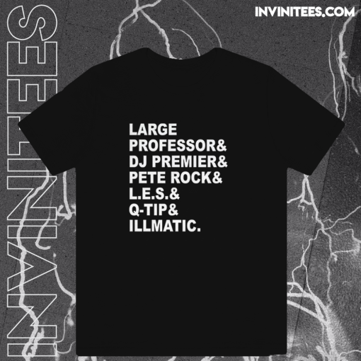 Large Professor Dj Premier Pete Rock T-Shirt TPKJ1