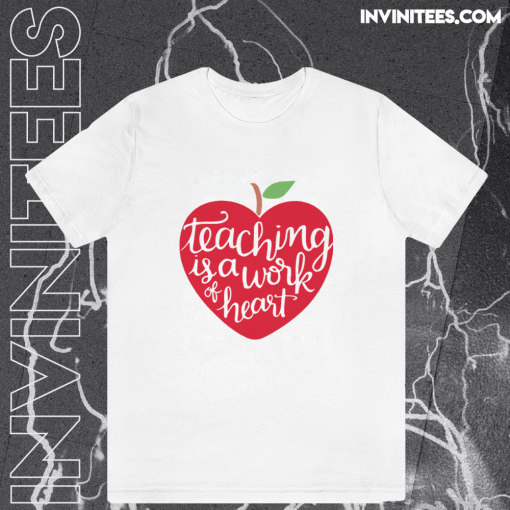 Valentines Day Teacher T-Shirt TPKJ1