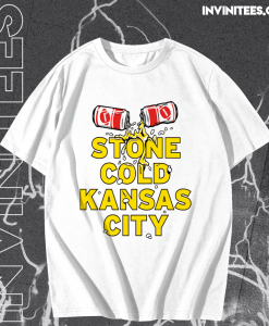 Stone cold kansas city t shirt TPKJ1