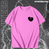 Broken heart light pink T-Shirt TPKJ1