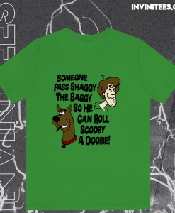 Shaggy scooby doo t shirt TPKJ1