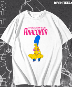 Marge simpson anaconda t shirt TPKJ1