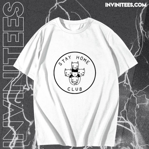 Stay Home Club T-shirt TPKJ1