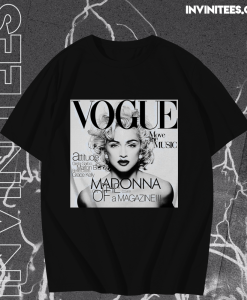 Unisex 80'S Madonna Vogue Short Sleeve T-Shirt TPKJ1
