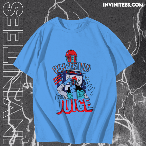 Wheezing The Juice Blue Sky T shirts TPKJ1