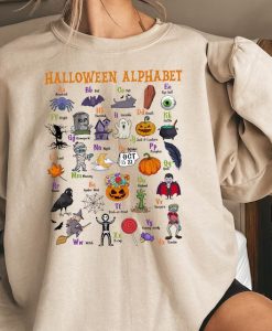 Halloween Alphabet Sweatshirt