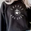 Coffee and Dogs Sweatshirt thd