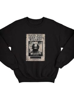 Harry Potter Sirius Black Wanted Poster Sweatshirt thd