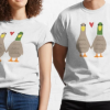 Love Ducks Cute Valentine Couple T-Shirt thd
