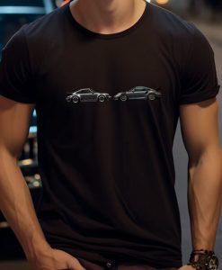 Porsche 911 Turbo Retro T-Shirt thd