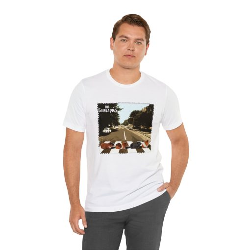 The Guinea Pigs Walking Abbey Road T-SHIRT thd2