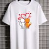 Valentine's Day Cute Cat Love Shirt thd