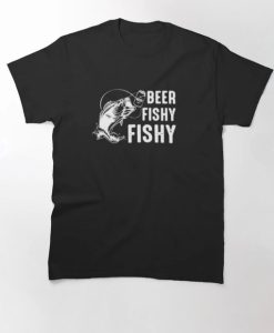Beer Fishy Fishy T-Shirt Fisherman T-Shirt thd