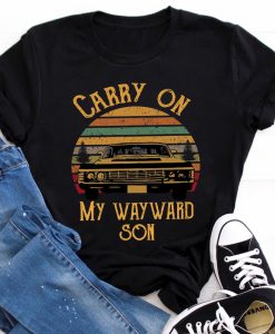 Carry On My Wayward Son T-Shirt thd