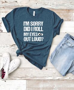 Roll My Eyes T Shirt thd