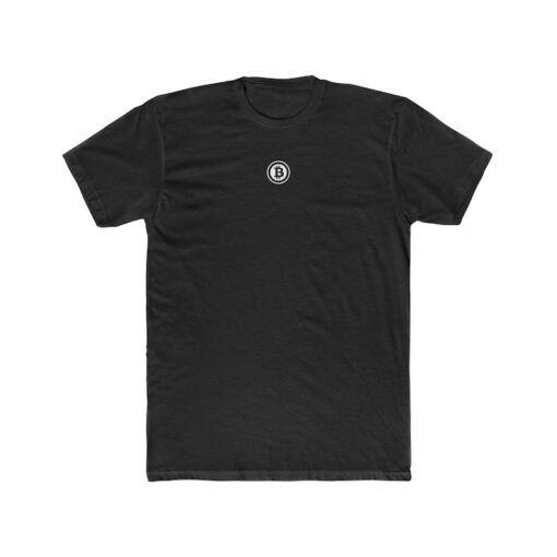 Black Bitcoin T-Shirt thd