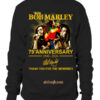 Bob Marley 79th Anniversary 1945-2024 Sweatshirt thd